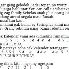 We did not find results for: Not Angka Pianika Lagu Terbaru Post Facebook