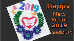 A pastime that one can enjoy either alone or. New Year 2019 Card Making Happy New Year Latest Greeting Card Design Paper Quilling Art Youtube