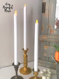 Diy dollar tree candle holders inspired by a trio of candle holders i saw online in gold for about $60. Our Hopeful Home Dollar Tree Treasures 9