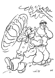 Top 25 free printable dragon tales coloring pages online. Popeye Coloring Pages Books 100 Free And Printable