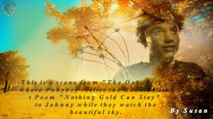 2 share this article tumblr. Nothing Gold Can Stay Poem By Robert Frost Youtube