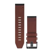 Garmin / QuickFit 26 Watch Bands, Brown Leather