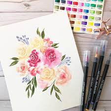 Arteza Art Supply Review Sarica Studio In 2021 Real Brush Pens Watercolor Brush Pen Arteza