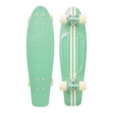 A penny board is a type of plastic skateboard, known within the industry as a short cruiser. Stringer 27 Penny Skateboards