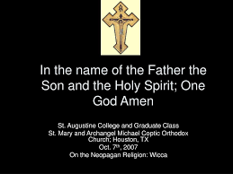 The holy spirit is not an influence but rather a distinct personality. Ppt In The Name Of The Father The Son And The Holy Spirit One God Amen Powerpoint Presentation Id 1707638