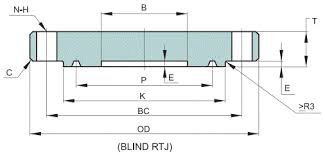 Api 6a Type 6b 2000 Psi 13 8 Mpa Rtj Blind Flange