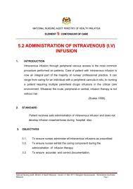 Under roseann demoro's leadership, cna gained attention for its sponsorship of legislative and regulatory reforms. Administration Of Iv Infusion 1 Flip Ebook Pages 1 8 Anyflip Anyflip