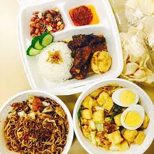 Gado Gado Indonesian Salad Nasi Lemak With Grilled Chicken And Indonesian Egg Noodle Episode Hometown Food Food Nasi Lemak Grilled Chicken