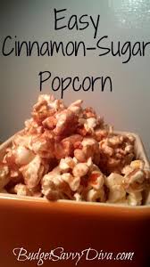 Easy Cinnamon Sugar Popcorn Recipe Recipe Cinnamon Sugar Popcorn Popcorn Recipes Sugar Popcorn
