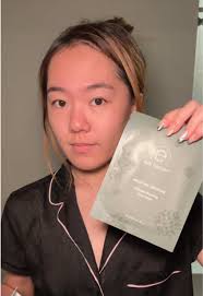 These masks are such a game changer! @eve.hansen.beauty #evehansen  #sheetmask #skincare #collagen