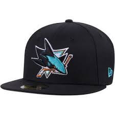 San Jose Sharks New Era Team Color 59fifty Fitted Hat Black Fitted Hats Team Colors San Jose Sharks Hat