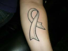 See more ideas about survivor tattoo, tattoos, cancer tattoos. Lung Cancer Ribbon Tattoo Tattoo Gallery Collection
