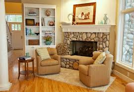 It doesn't take up space needed for other furnishings, but can quickly become the center of attention. 34 Beautiful Stone Fireplaces That Rock Bring The Rusticity