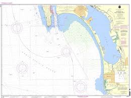 Noaa Chart 18772 Approaches To San Diego Bay