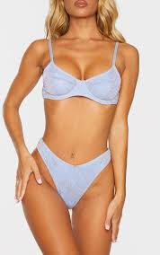 Shop for striped bathing suit bottoms online at target. Baby Blue Glitter Mini Bikini Bottom Prettylittlething Il