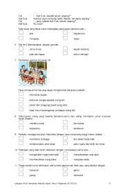 Soal uas kelas 6 tema 3. 1516 Uas Naskah Soal Tema 3 Kelas 4