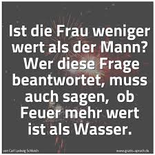 Spruch Ist Die Frau Weniger Wert Als Der Mann Und Weitere Spruche Zitate Und Weisheiten Gratis Spruch De