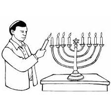 37+ menorah coloring pages for printing and coloring. Lighting Menorah Coloring Page