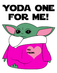 To the coolest valentines in class! Baby Yoda Valentine S Day Cards Print And Cut Enza S Bargains