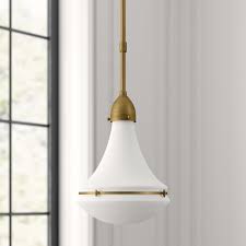 Currey Company 1 Light Single Schoolhouse Pendant Perigold