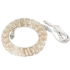 Line Voltage Rope Lights Outdoor Lighting The Home Depot