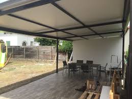Structure Et Couverture Terrasse Bac Acier Migwelding Pergola Terrassecouverte Terrasse Couverte Couverture Terrasse Creation Maison
