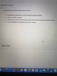 Answered: Question 4 of 50 A possible cause of… | bartleby