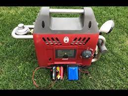 I demonstrate how it works and some of the features of the product. Coleman Oasis Hot Water Heater Battery Conversion Youtube