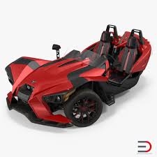 Polaris Slingshot Trike 3d Model Polaris Slingshot Slingshot Trike Slingshot Car