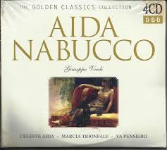 Aida is a magnificent opera in every way, with its grand theatrical dimensions, grand cast and grand sentiments. Giuseppe Verdi Aida Nabucco Cd Album