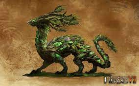 Might And Magic Heroes Vii Ubisoft Us Fantasy Dragon Green Dragon Emerald Dragon