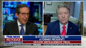 Rand paul denounced democrats' hypocritical impeachment attempt against former president donal trump, calling it a sham. the double standard, paul said, completely undermines the reason for impeachment and portrays those on the left side of american politics in a bad light. Sen Paul Joins Chris Wallace To Discuss Impeachment Trial Feb 7 2021 Youtube