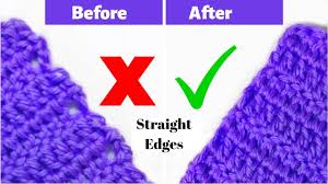 By using this method it creates a you can find this video in many more languages, as well as search within all drops knitting and crochet videos here: Crochet Straight Edges Double Crochet Quick Crochet Hacks Tips Tricks Youtube