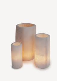 A votive candle or prayer candle is a small candle, typically white or beeswax yellow, intended to be burnt as a votive offering in an act of christian prayer, especially within the anglican, lutheran, and roman catholic christian denominations, among others. Unique Decorative Salt Rock Candle Holders Various Sizes Hygge Life