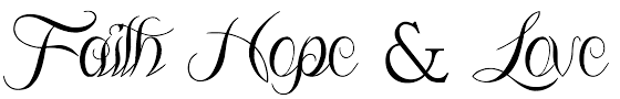 Faith love hope tattoo meaning and design ideas. Simple Love Faith Hope Tattoo Designs