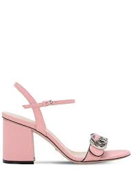 Check spelling or type a new query. Gucci Gg Leather Platform Sandal In Pink Lyst