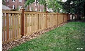 Capped Rail Wood Picket Fences Minneapolis St Paul Midwest Fence Backyard Fences Wood Picket Fence Private Fence Ideas
