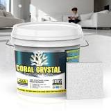 Coral Crystal Epoxy Colored Sand Floor Paint for Concrete ...