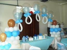 Decoracion Con Globos Para Baby Shower Youtube Baby Shower Balloon Decorations Girl Baby Shower Decorations Baby Shower Balloons