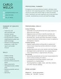 Accounting Resume Examples And Guides Myperfectresume