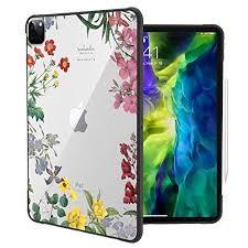 Dadanism Clear Case For Ipad Pro 11 Inch 2020 2nd Generation 2018 Ultra Slim Transparent Hard Pc Back Cover With Shockproof Soft Tpu Edge Support Apple Penc Ipad Pro Cute