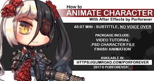Tutorial Animate Character With After Effects Anime Art Tutorial Animation Tutorial Art Tutorials