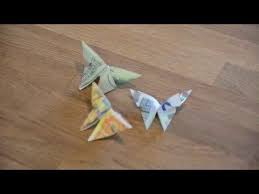 Hier Sind Die 4 Besten Anleitungen In Verschiedenen Varianten Von Einfach Bis Knif Geldschein Schmetterling Geldscheine Falten Schmetterling Geldschein Origami
