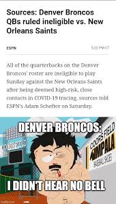 It is sometimes used with an image of. Sports I Didn T Hear No Bell Memes Gifs Imgflip