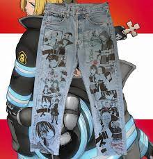 Made some fire force jeans! : r/firebrigade