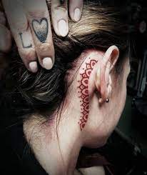 Contour Tattoos Ear Tattoo Lip Tattoos