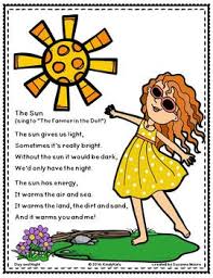 Day Night Sun Moon Shadows Songs Rhymes Preschool Poems Kids Poems Kindergarten Songs