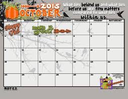 Free to download and print. October 2015 Calendar Come And Get It Inkhappi
