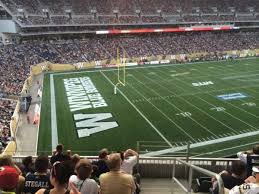 Investors Group Field Section 214 Home Of Winnipeg Blue