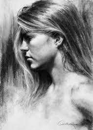 Art Woman Art Pencil Drawing Black And White Pictures William Rose Portfolios Charcoal Art Portrait Portrait Drawing